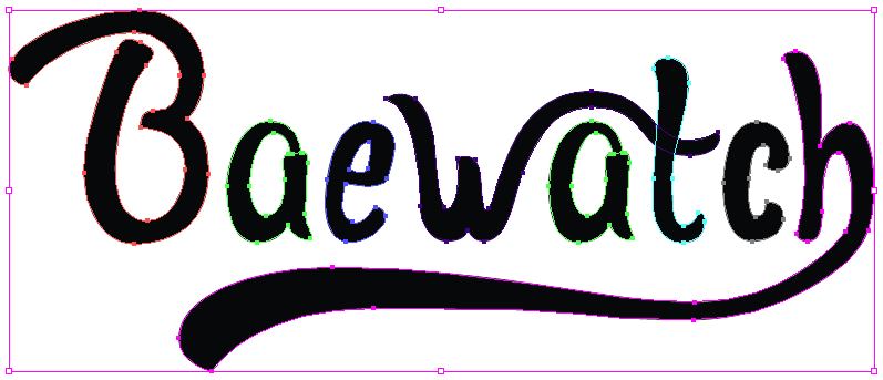 Pen Tool Outline