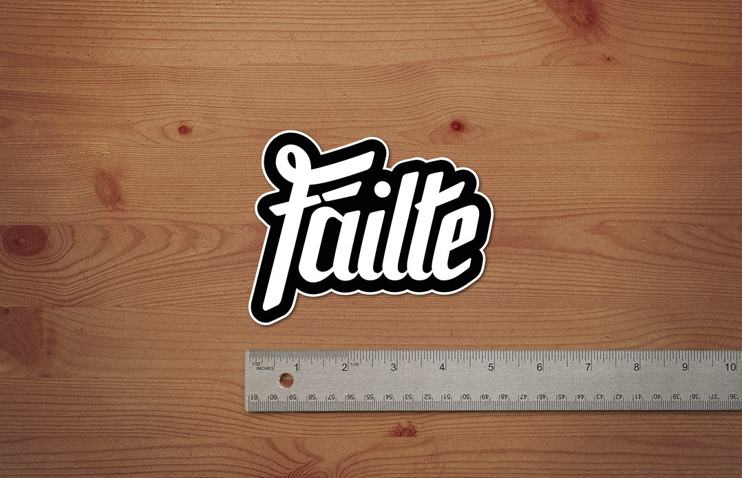 Failte-Sticker-Mockup-Image