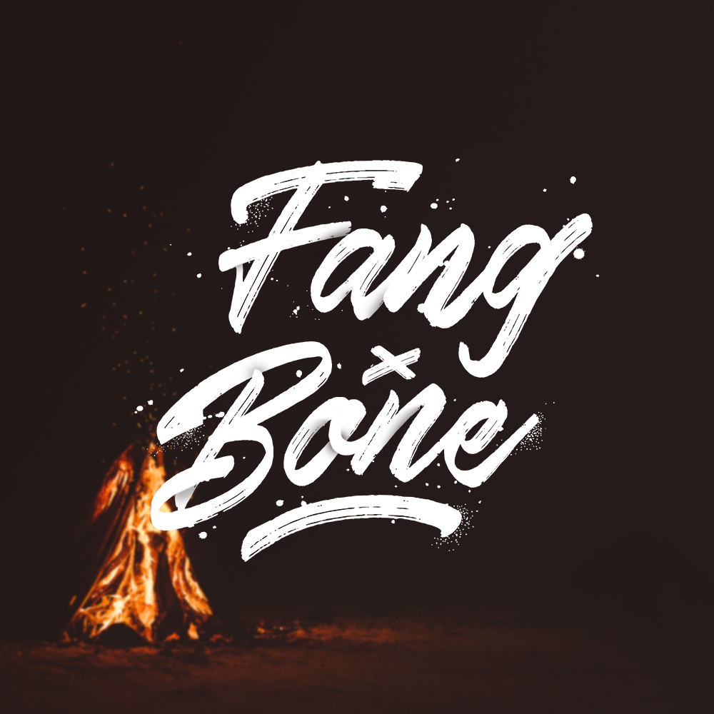 Fang + Bone - Brush Lettering