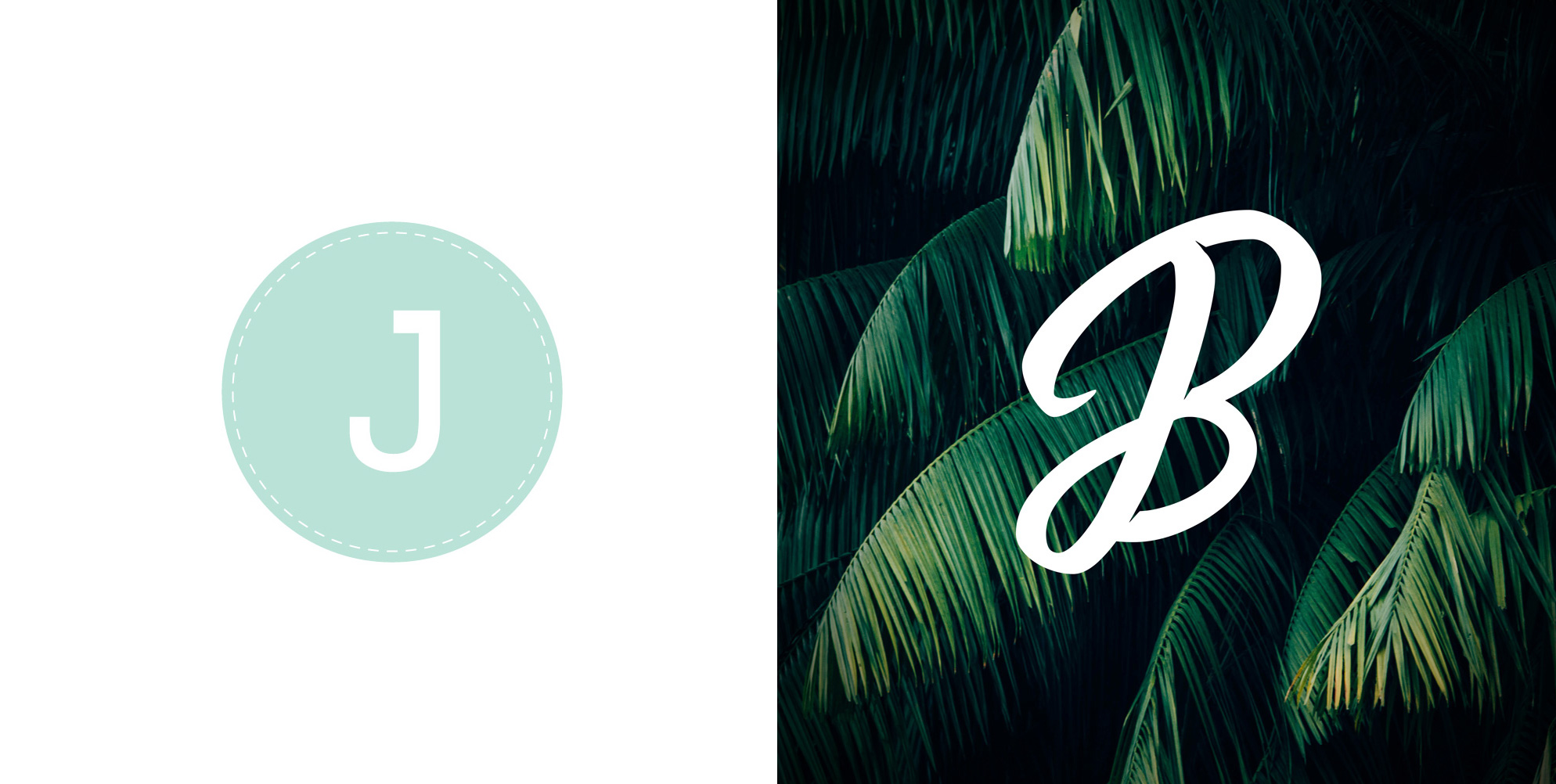 Old versus new lettering logo